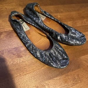 Lanvin Open Toe Flats